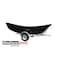 Eevelle Boat Cover DRIft BOAT, Outboard Fits 19ft L up to 96in W Black SFDFT1996B-BLK - alternate 1